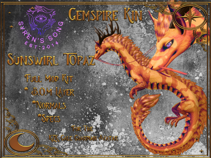 {SS} Gemspire Kin: Sunswirl Topaz (ADD ME)