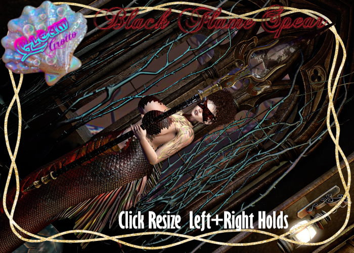 GLEAM Grotto: Black Flame Spear