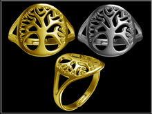 [Feliz] Tree of Life Ring 02 - Mesh - Full Perm