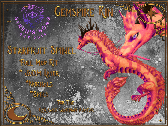 {SS} Gemspire Kin: Starfruit Spinel  (ADD ME)