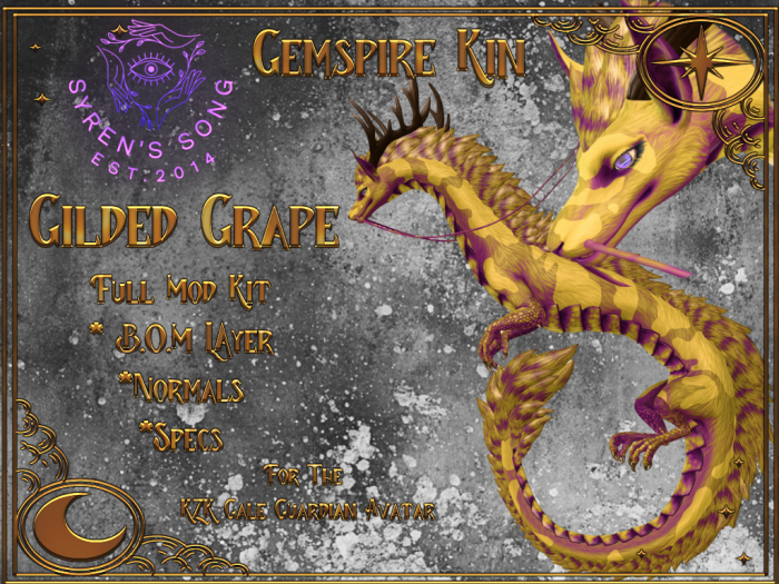 {SS} Gemspire Kin: Gilded Grape  (ADD ME)