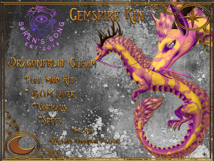 {SS} Gemspire Kin: Dragonfruit Gleam  (ADD ME)