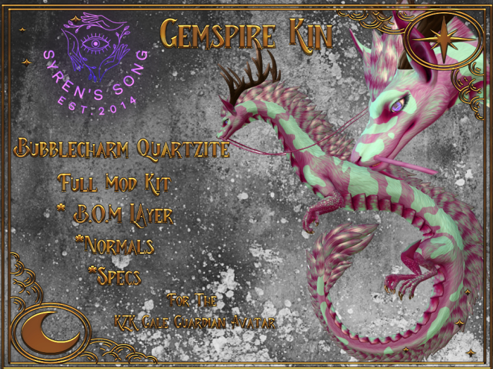 {SS} Gemspire Kin: Bubblecharm Quartzite (ADD ME)