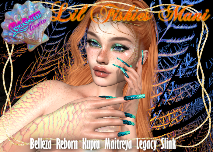GLEAM Grotto: Lil Fishies Mani