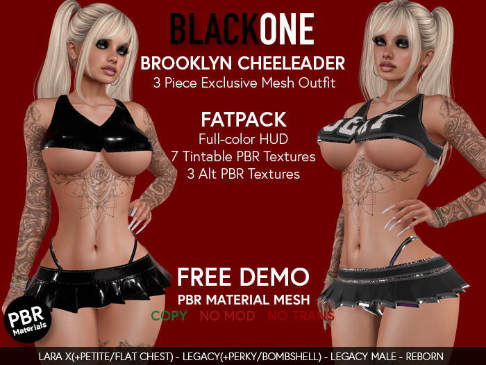 .:B1:. Brooklyn Cheerleader DEMO v1 - Lara X, Legacy, Reborn