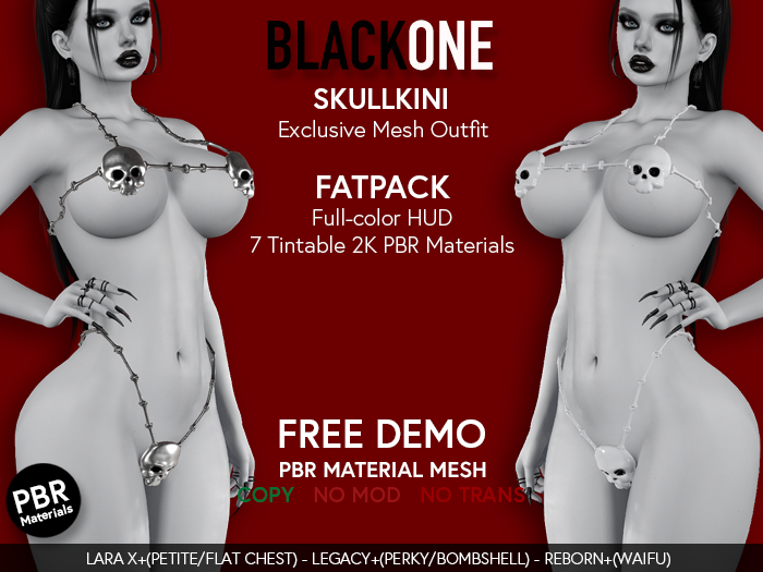 .:B1:. Skullkini v1 DEMO (Lara X, Legacy, Reborn)