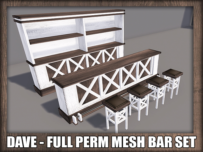 DAVE - FULL PERM MESH BAR SET