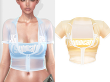 Dear V. "Minnie" Zip Up & Tube Top - Orange