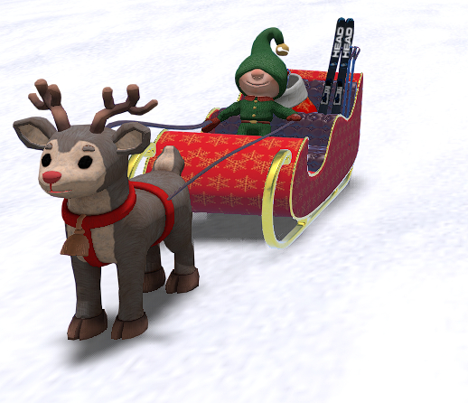 Santa's sleigh