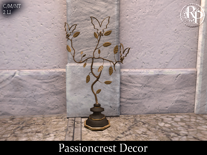 (RP) Passioncrest Decor