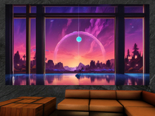 Art Pack 01 • Cyberpunk Neon City Art Pack – Futuristic Sci-Fi Wall Canvases – Urban Night Streets (12 Canvases)