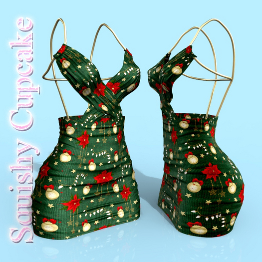 Christmas Cocktail Mini Dress