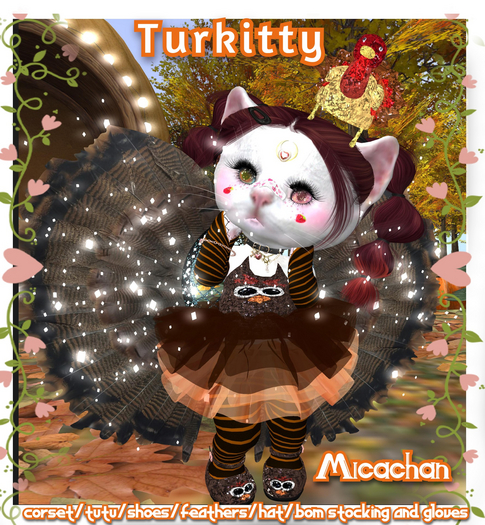 Dinkies Turkitty thanksgiving