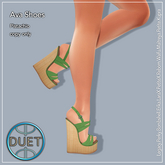 Duet Ava Heels Pistachio 