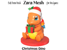 ZM PBR Christmas Dino FULL PERM MESH