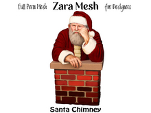 ZM PBR Santa Chimney FULL PERM MESH
