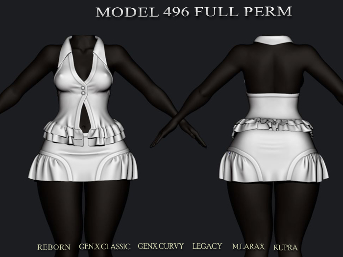 !GUTTO! MODEL 496  FULL PERM
