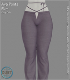 Duet Ava Pants Plum
