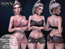 HYPNOSE - 300 BRAS PANTIES SKIRT BOW {WEAR ME}