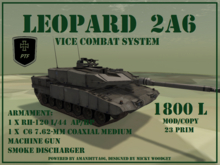 PTF Leopard 2A6M   V1