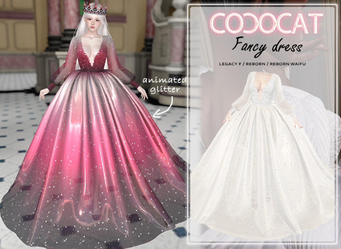 .cococat. Fancy dress - White