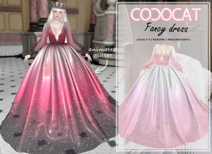 .cococat. Fancy dress - Pink