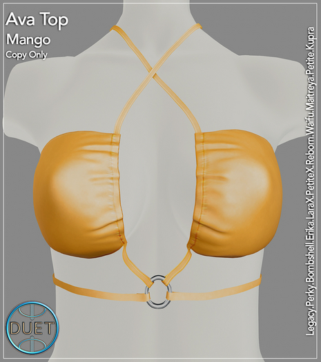 Duet Ava Top Mango