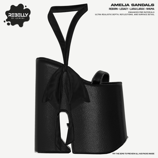 #REBELLY -Amelia Sandals- WARM PACK# -PBR-