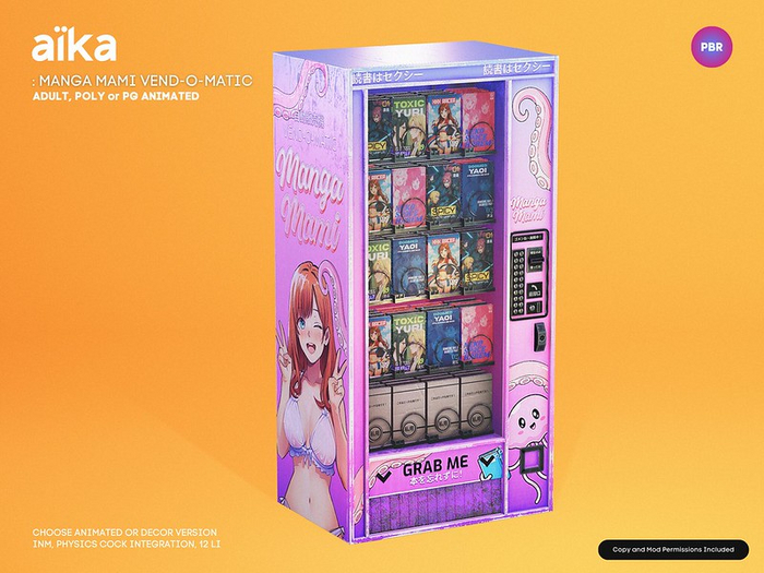 aika - Manga Mami Vend-O-Matic - Decor Version (add)