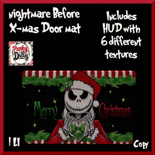(PD) Nightmare Xmas Mat & Hud