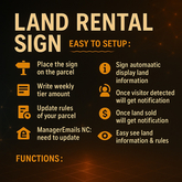 Land Rent Sign (DEMO)