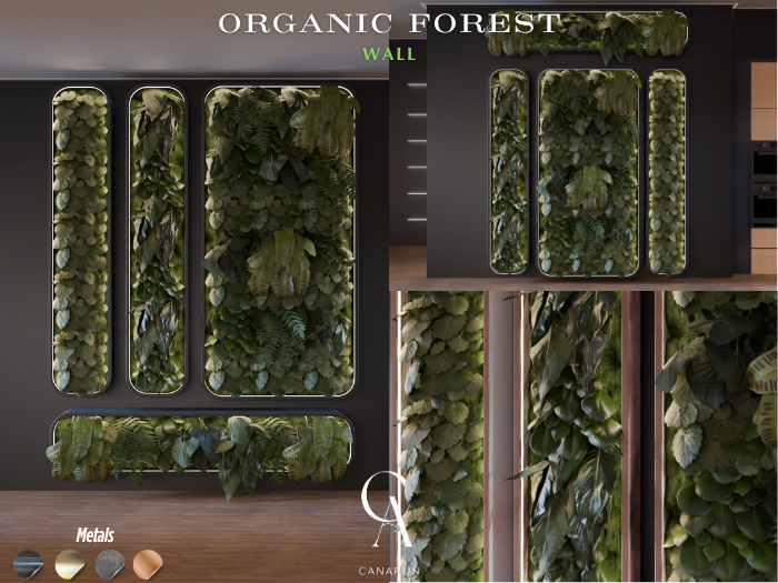 Organic Forest Wall - CANARUN - (Rezzme)