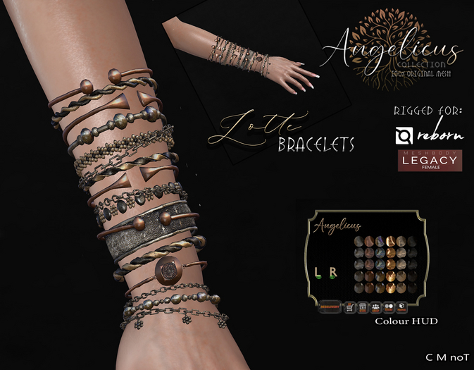 .AngelicUs. Lotte bracelets -Reborn, Legacy F