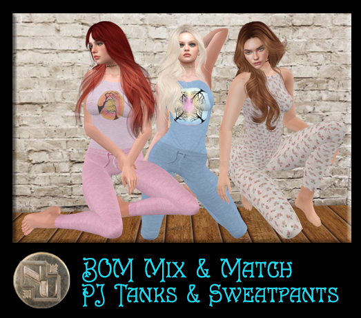 BOM Mix & Match PJ Tanks & Sweat Pants
