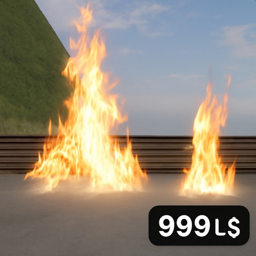 Realistic Fire Effect for Second Life