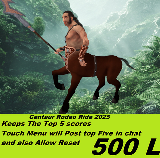 Centaur Rodeo Ride 2025