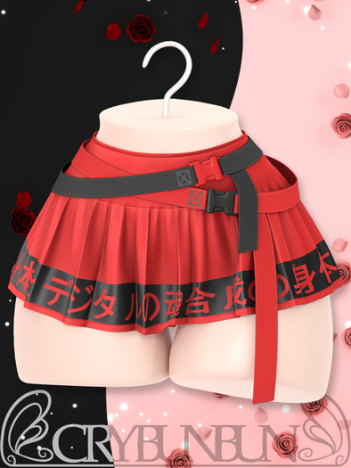 CryBunBun - [Techndoll] [Skirt] [Red] Unpacker HUD