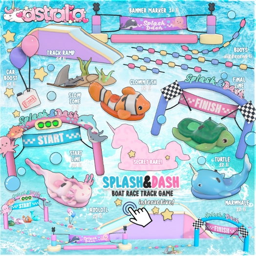 Astralia // Splash&Dash Banner Marker