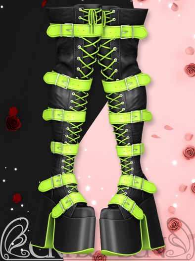 CryBunBun - [Techndoll] [Boots] [Lime] Unpacker HUD