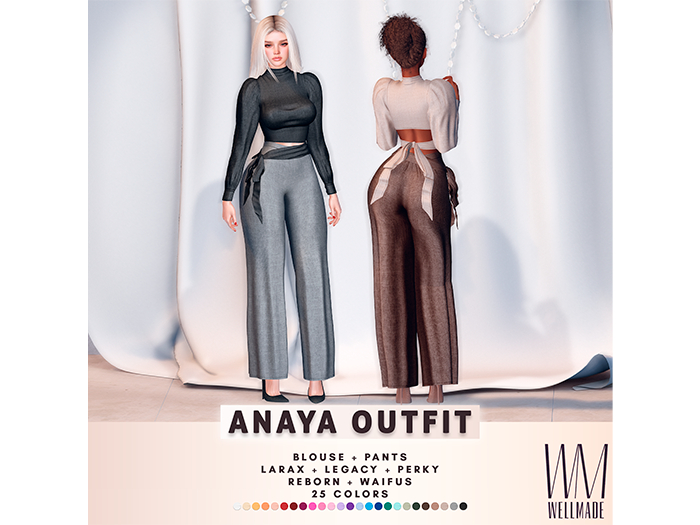 [WellMade] Anaya Outfit