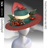 a.tribe::: [Quollidays] Christmas Hat 02 ADD