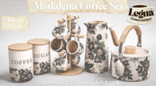 - Legna - Madalena Coffee Set (Black Pack)