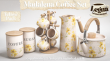 - Legna - Madalena Coffee Set (Yellow Pack)