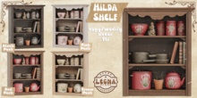 - Legna - Hilda Shelf (Red Pack)