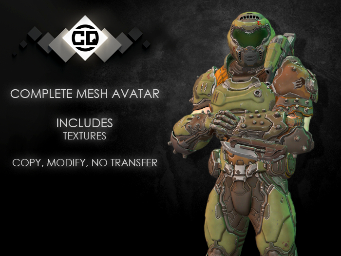 ◁.:CQ:. Doom Slayer FN Bento Avatar▷