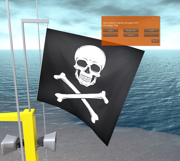 Bandit Springer Jolly Roger Flag GIFT