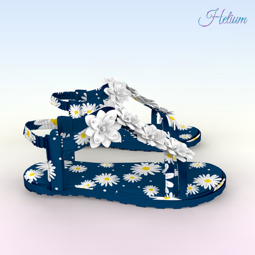 Daisy Flower Sandals Shoes