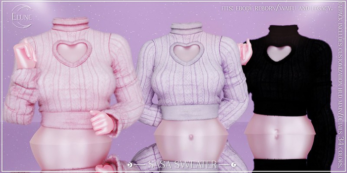 Elune. Sasa Sweater - pack 7