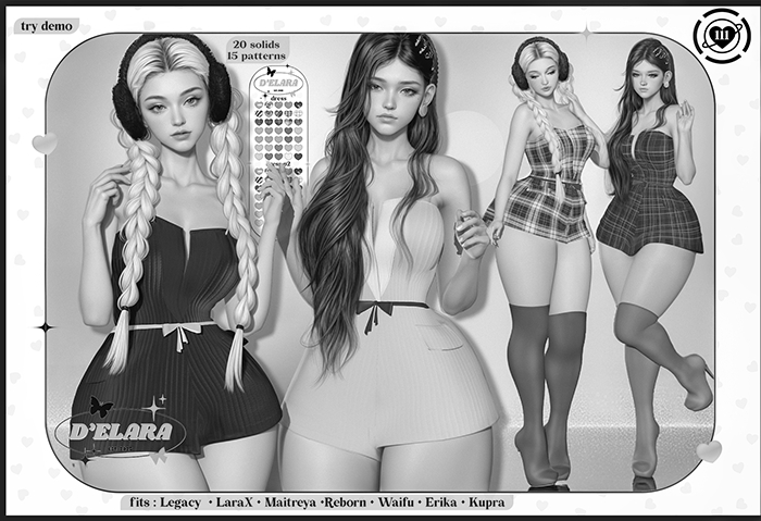 D'ELARA #111 DRESS & BOOTS DEMO