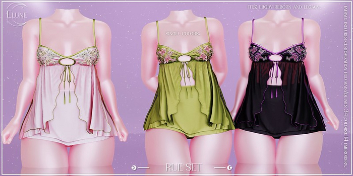 Elune. Rue Top - pack 7
